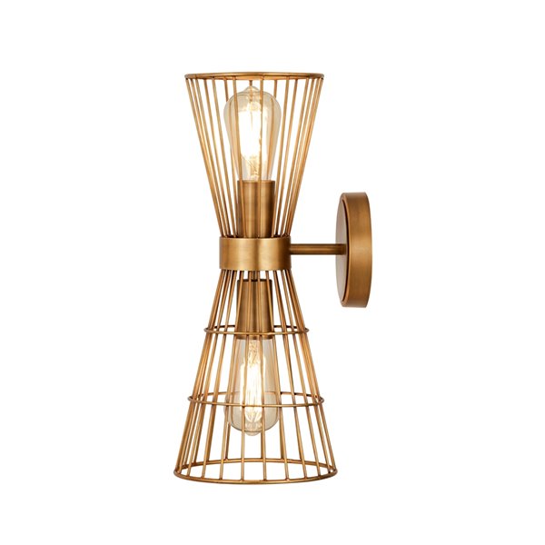 Z-Lite Alito 2-Light Wall Sconce - Gold