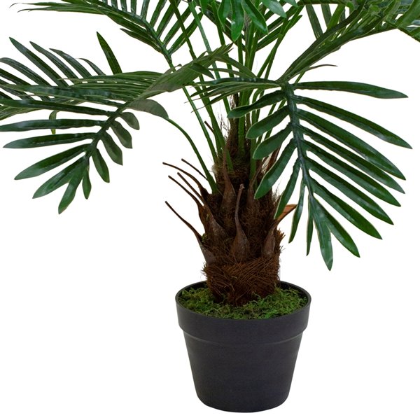 Northlight 35in Green Artificial Palm Plant 34219747 RONA