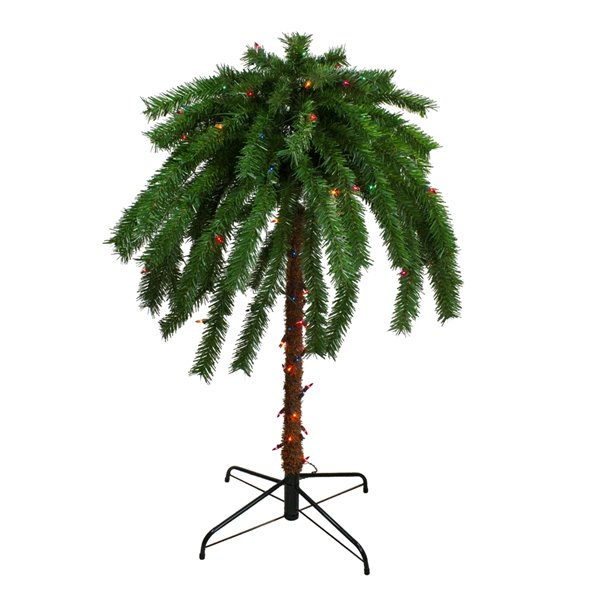 Northlight 48in Green Artificial Palm Plant 33388978 RONA