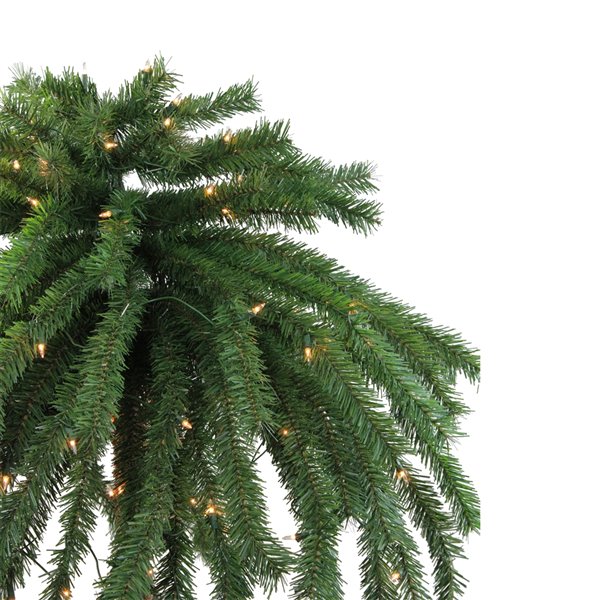 Northlight 72-in Green Artificial Palm Plant with Clear Lights