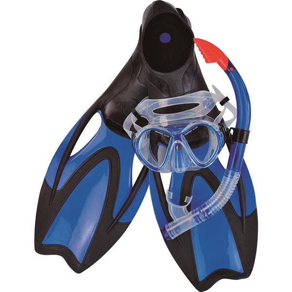 Pool Central Blue Snorkel Set 32149895 | RONA