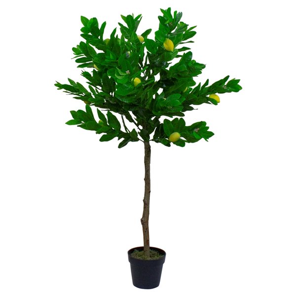 Northlight 57in Yellow Artificial Palm Plant 32036492 RONA