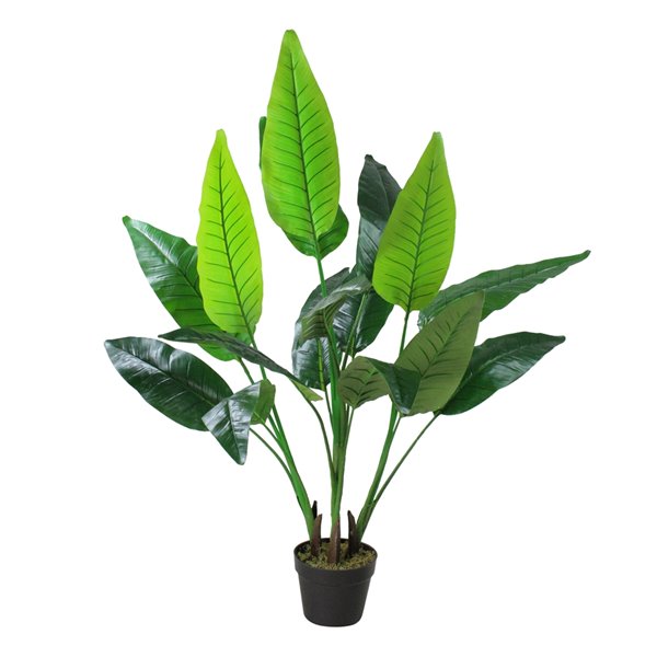 Northlight 50in Green Artificial Palm Plant 32036003 RONA