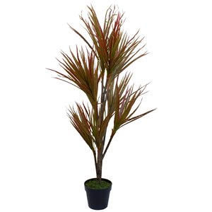 Northlight 55-in Green Artificial Dracaena Plant