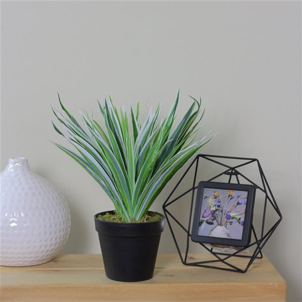 Northlight 13-in Green Artificial Grass Plant