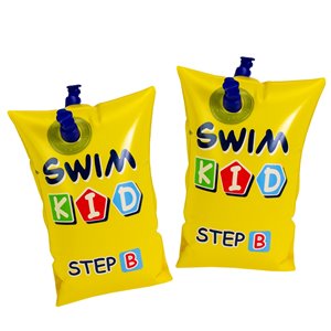 Pool Central Set of 2 Yellow Swimming Pool Arm Floats for Kids