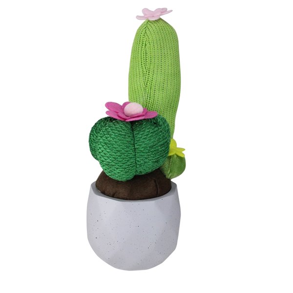 Northlight 9-in Purple Artificial Cactus Tabletop Decor