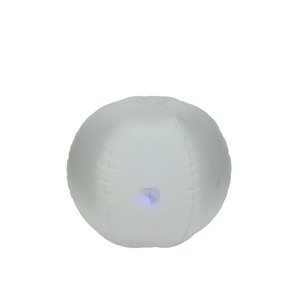 Pool Central White LED Colour Changing Inflatable Beach Ball Pool Toy