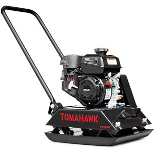 Tomahawk Kohler Vibratory Cast Iron Plate Compactor with 6 HP Gas Engine