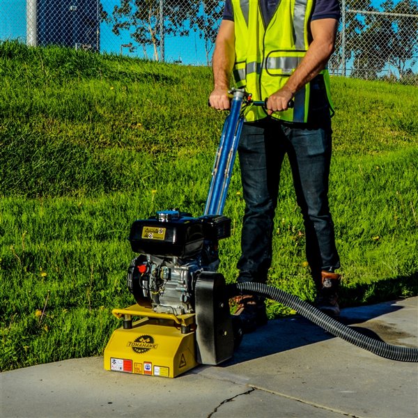 Tomahawk 8-in Concrete Saw with Blades