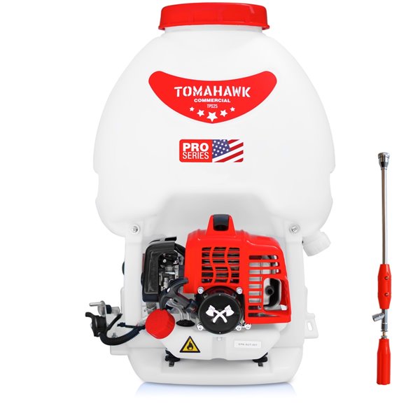 Tomahawk 5 Gallon 450 PSI Backpack Sprayer with Mist Gun