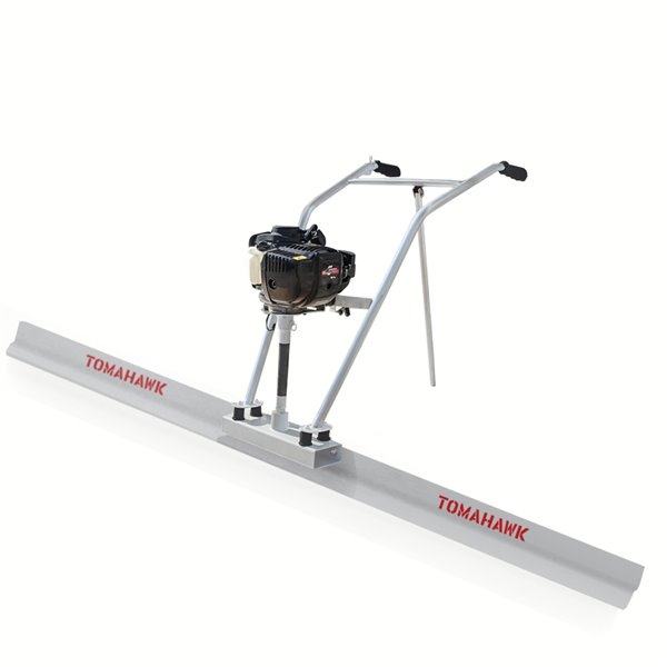 Tomahawk 96-in Aluminum Alloy L-Shape Vibratory Concrete Screed
