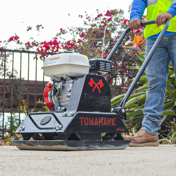 Tomahawk 5.5 HP Honda Vibratory Plate Compactor Tamper