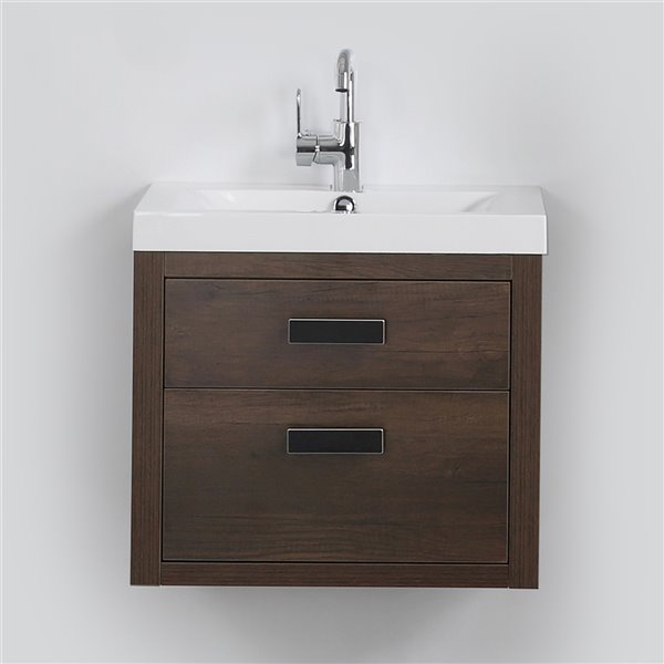 24 floating store vanity