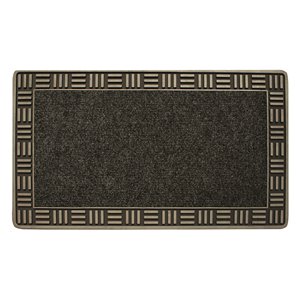 Floor Choice 30-in x 18-in Bronze Indoor Rectangular Door Mat