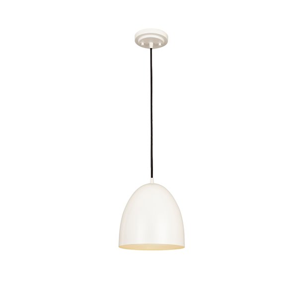 Z-Lite Z Studio Dome Pendant Light  - White