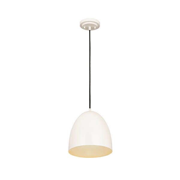 Z-Lite Z Studio Dome Pendant Light  - White