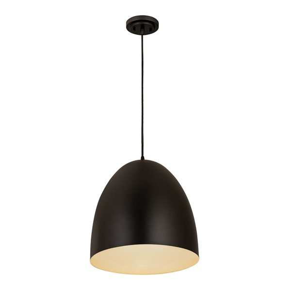 Z-Lite Z Studio Dome 3-Light Pendant Light - Black