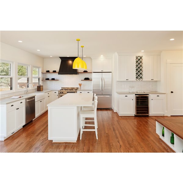 Z-Lite Z Studio Dome Pendant Light - Yellow