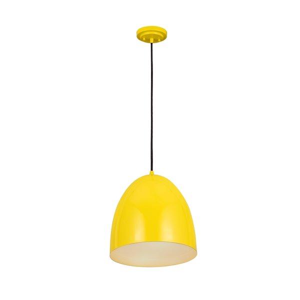 Z-Lite Z Studio Dome Pendant Light - Yellow