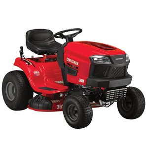 Craftsman T100 11.5 HP Manual/Gear 36-in Riding Tractor Lawn Mower