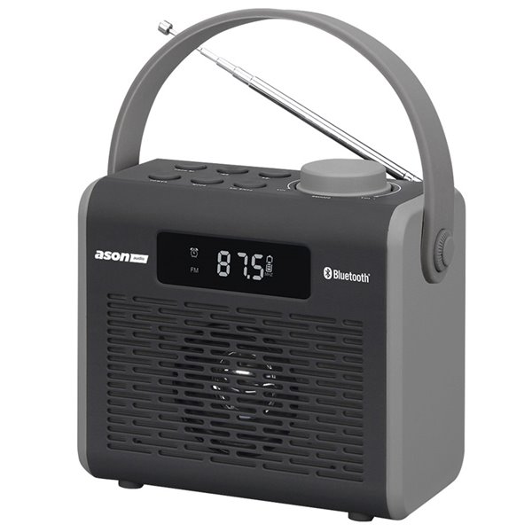 Radio sans-fil Ason Audio avec Bluetooth et batterie