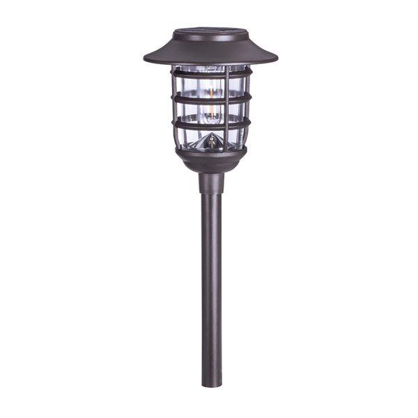 Sterno Home Bronze 10x Brighter Solar LED Path Light - 2-Pack