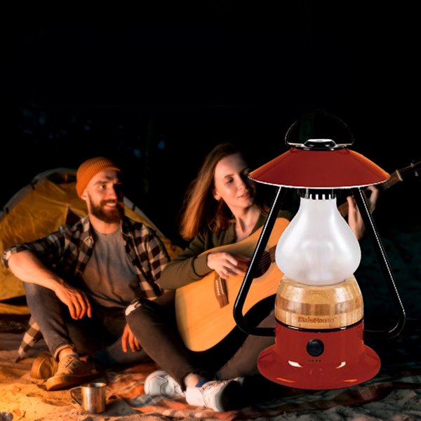 Tru De-Light Romantico 210 Lumens LED Rechargeable Camping Lantern ( Battery Included )