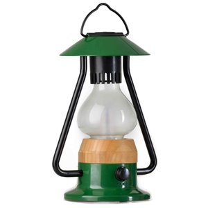 Lanterne de camping DEL rechargeable Romantico verte 240 lumens de Tru De-Light ( Batterie incluse )