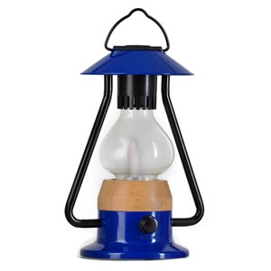 Lanterne de camping DEL rechargeable Romantico bleue 240 lumens de Tru De-Light ( Batterie incluse )