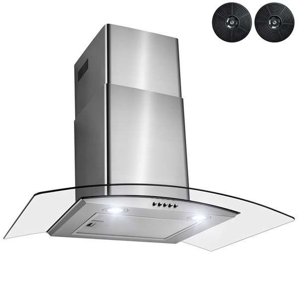 AKDY 30in Convertible Stainless Steel WallMounted Range Hood