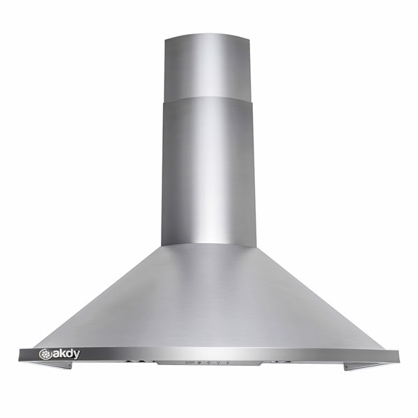 AKDY 30-in Convertible Stainless Steel Wall-Mounted Range Hood