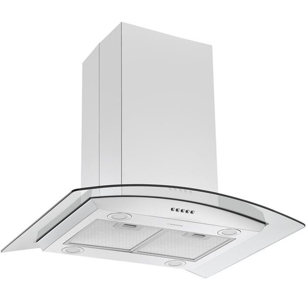 Ancona 30in Convertible Stainless Steel Island Range Hood AN1425 RONA