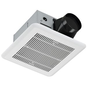 Ventilateur de salle de bain blanc 0,7 sone 80 pcm certifié Energy Star par Ancona