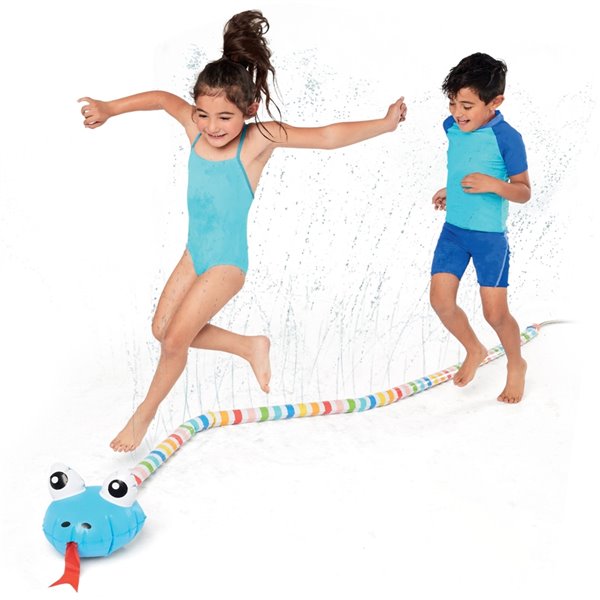 Arroseur gonflable géant en serpent, 15pi², de Splash Buddies