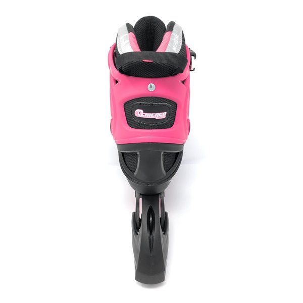 Chicago Skates Pink MA7 Adjustable Rollerblades, Size 5-9