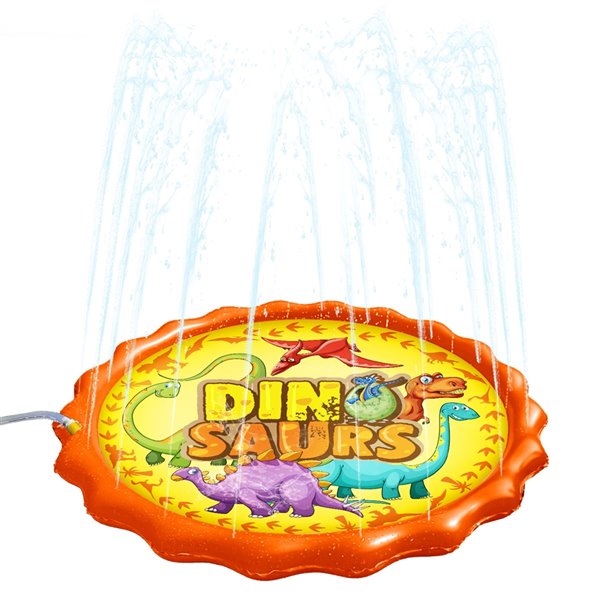 Tapis d'extérieur éclaboussant de dinosaure, 15pi², de Splash Buddies