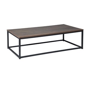 Table basse Facto brune en composite de FurnitureR