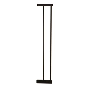 Rallonge de barrière de sécurité en métal Boston de Dreambaby, 5,5 po x 29 po, noir