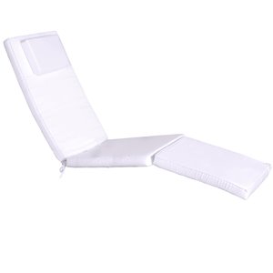 Coussin de chaise de patio de style croisière blanc royal par All Things Cedar