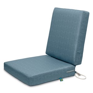 Duck Covers Weekend Patio Chair Cushion - Blue Shadow