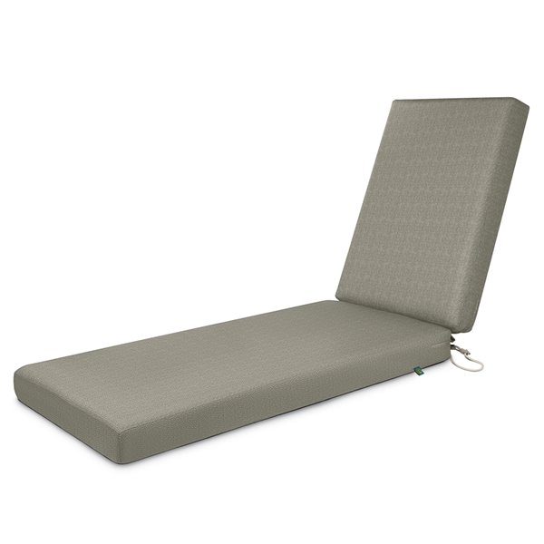 Coussin de chaise de patio rectangulaire Weekend pierre lunaire de Duck Covers