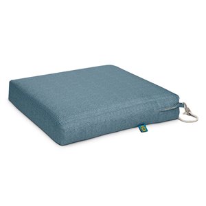 Duck Covers Weekend Square Patio Chair Cushion - Blue Shadow