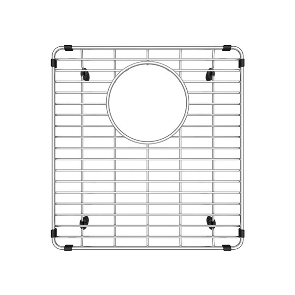 Grille Vintera en acier inoxydable de BLANCO 13,19 po x 12,38 po