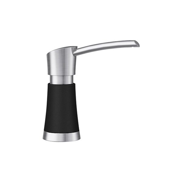 BLANCO Artona Pvd Steel/coal Black Soap And Lotion Dispenser