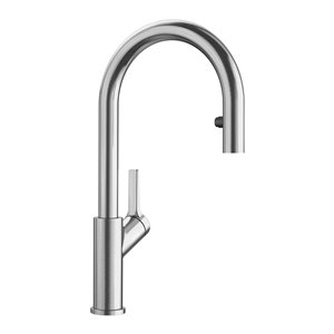 BLANCO Urbena Classic Steel 1-handle Deck Mount Pull-down Handle/lever Residential Kitchen Faucet