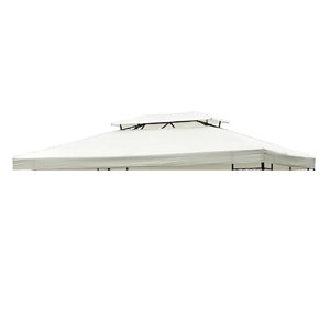 Outsunny White 13-ft x 10-ft Gazebo Replacement Canopy Top
