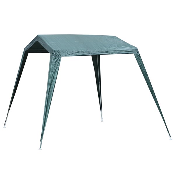 Outsunny 7.8-ft Rectangle Green Canopy