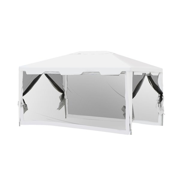 Outsunny 9.6-ft Rectangle White Canopy 84C-022 | RONA