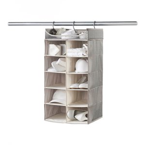 Organisateur horizontal à 10 compartiments de Neatfreak, polyester